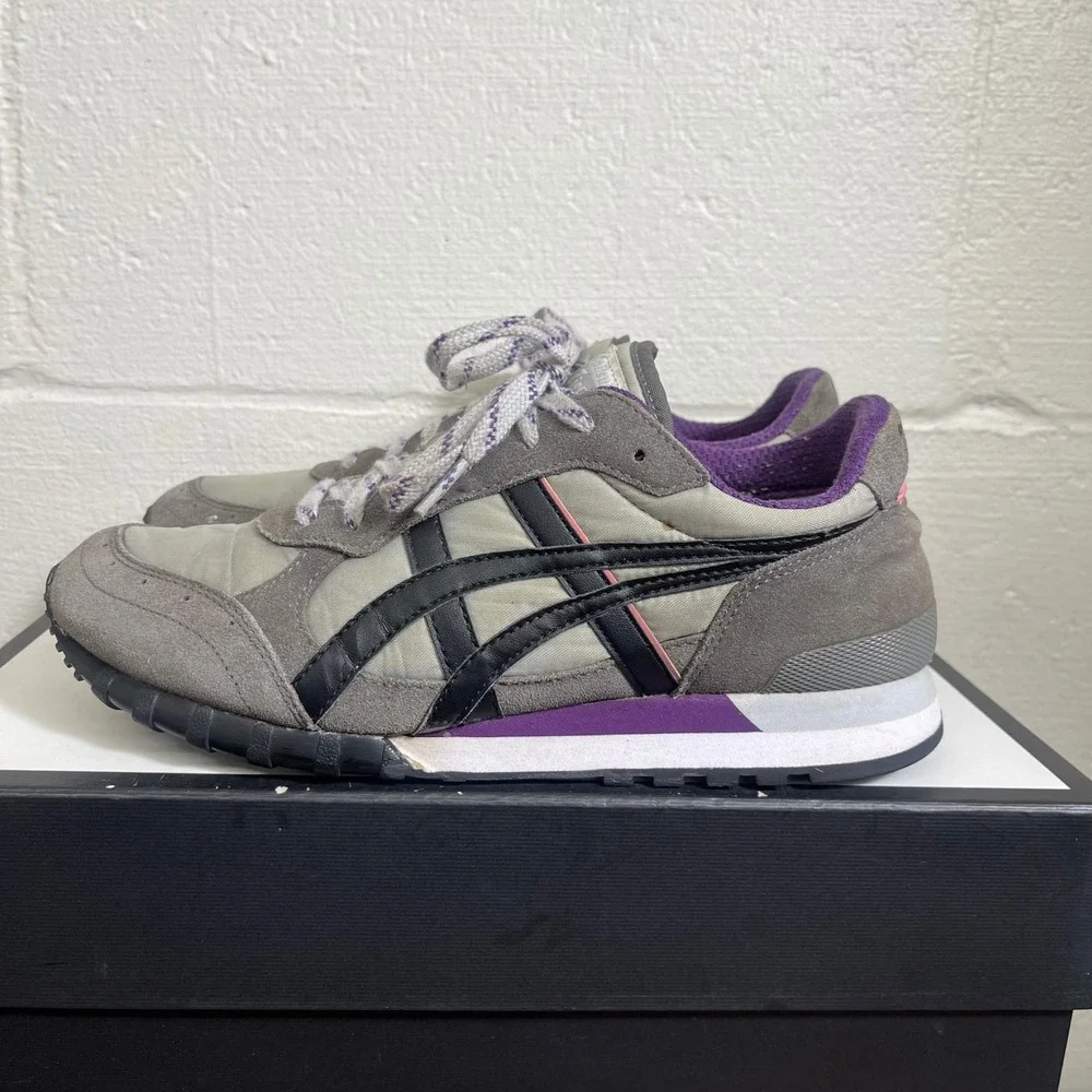 Onitsuka Tiger‎ Colorado Eighty-Five Gray Black Purple Sneakers Mens 10 US/42 EU